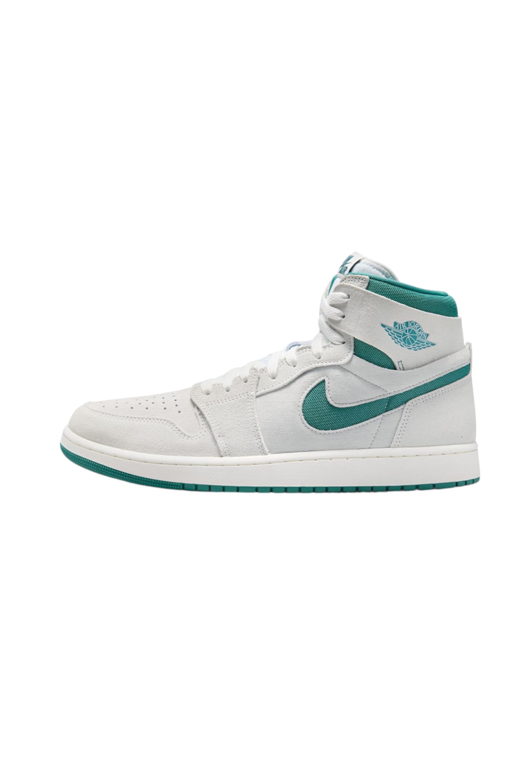 Nike Men's Air Jordan 1 Zoom CMFT 2 Sneaker, Summit White Oxidized